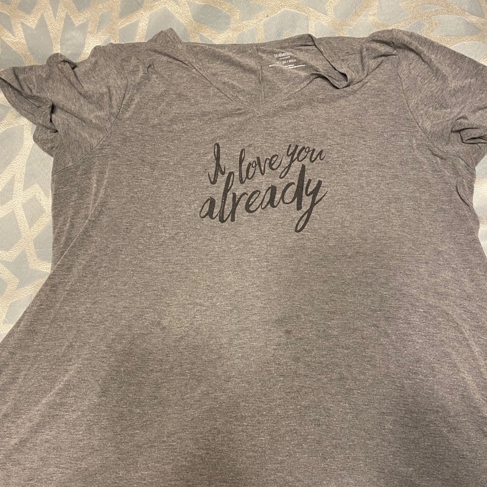 plus size maternity shirt. 3x